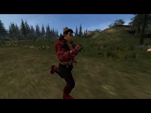 Jin Kazama Run test