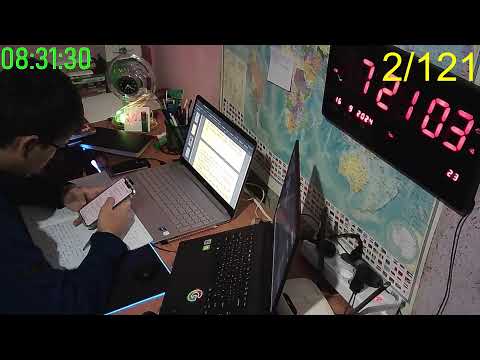 4-HOUR Study With Me 📚📖 50.10 Pomodoro with RAIN sound 🌧