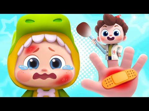 😭Boo Boo Song | Finger Family Song | Professions Song | Nursery Rhymes & Kids Songs | BabyBus