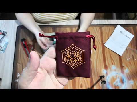 Fantastical Unboxing of Arcane Alley: Moonstruck Market expansion by Strange Space Games