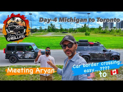 First Border crossing to Canada S1 Ep-6 USA 🇺🇸 to India 🇮🇳 Solo Road Trip 50,000 Kms
