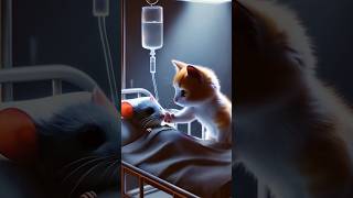 The friendship between cat and mouse