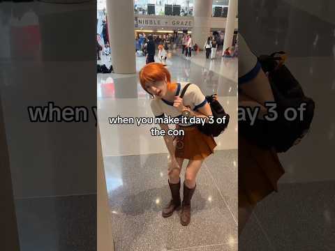 & i’d do it all over again #animecosplay #onepiece #cosplay #nami #animeconvention #comiccon #anime