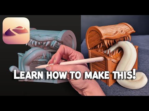 Nomad Sculpt: Putting what you learned TO THE TEST and 3D print it!