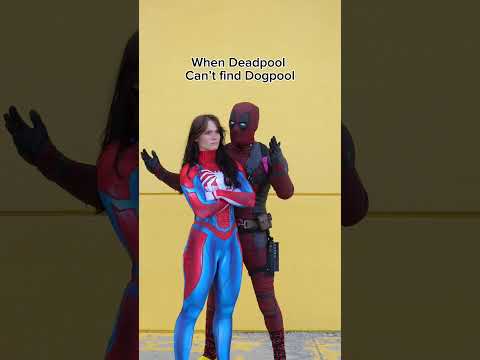 When Deadpool Can’t Find Dogpool @Athena_grimes