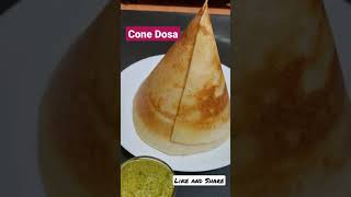 Best ever Cone Dosa | tamil | mirchifeast | Dosa recipe - 1 #tasty #trending #shorts #dosa