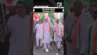 Union Home Minister Amit Shah leads 'Tiranga Yatra' in Ahmedabad to Honour Indian Armed Forces