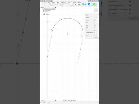Fusion 360 Sketches - Line, Arc, Tangent, Equal, Parallel, and Angle