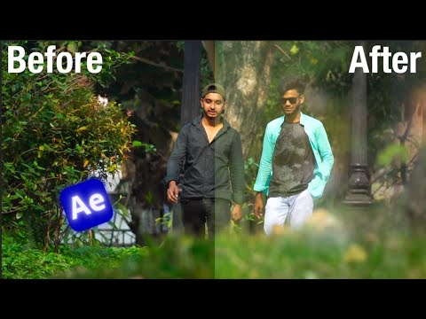 How to Make a Normal Video Look Cinematic with Dreamy Glow & Smooth Slow Motion in After Effects