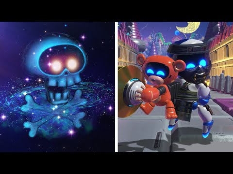 Astro Bot - Hard to Bear Speedrun | All Bots Rescued (Vicious Void DLC)