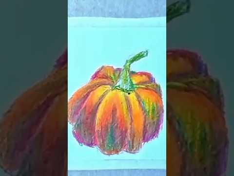how to draw a pumpkin #speedpaint #art #artwork #digitalart #drawing #painting #howtodraw #portrait