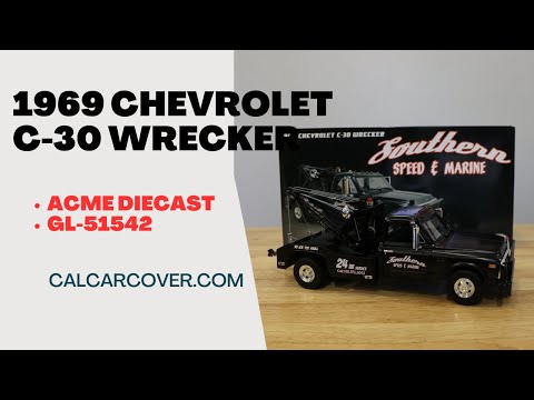 ACME 1969 Chevrolet C-30 Tow Truck Wrecker 1:18 Scale Model Southern Speed GL-51542