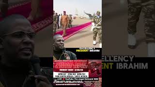 BLACK PANTHER MOVEMENT HONORS THE ALLIANCE OF SAHEL STATES#selfdetermination #ibrahimtraoré🇧🇫 #sahel