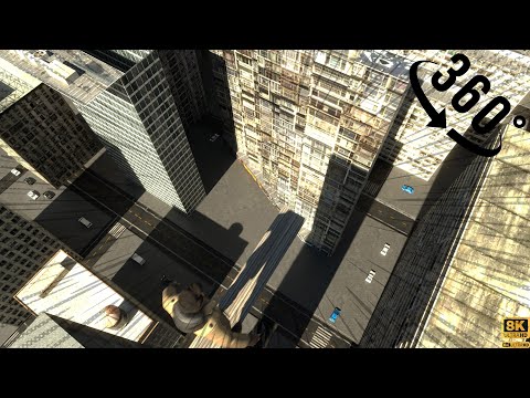 360° VR FEAR OF HEIGHTS NYC || 8K