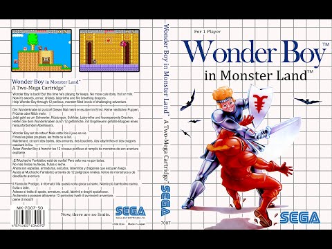 WonderBoy in Monsterland 1988 - Sega Master System Longplay
