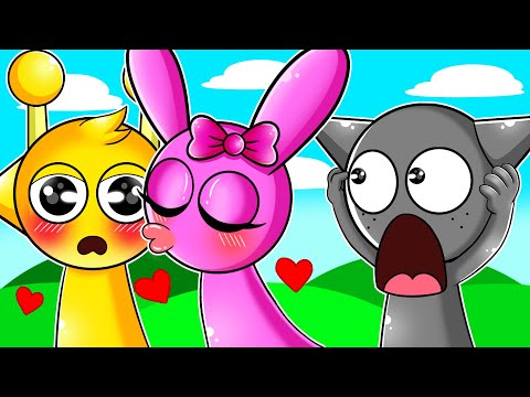 Incredibox Sprunki Sinner Edition But With YELLOW SIMON x PINKI Kiss | Incredibox Sprunki Animation