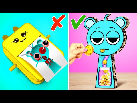 Sprunki From Cardboard? 🤩 Upcycled Crafts You Won’t Believe!
