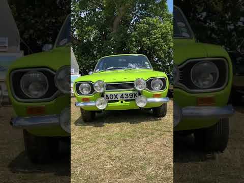 Ford Escort MK1 RS1600. The colour just pops in the sun.