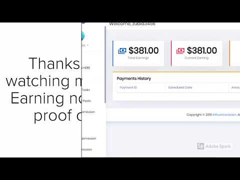 Influencersearn LEGIT! Make Money Online Using Social Media |