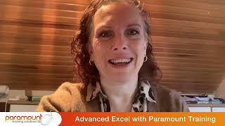 Advanced Microsoft Excel Training | Paramount Training Solutions