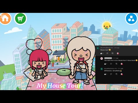My House Tour In Toca Life World! Someone Asks For It! Thank You For Asking Me @CynthiaZhang-v1m !