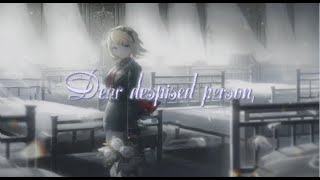 【Dear Despised Person】feat. Kagamine Rin【VOCALOID Original】