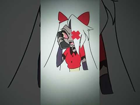 Angel in prison #hazbinhotel #angeldust #vaggie #shorts