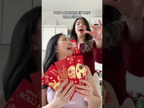 NASIB UDA NIKAH PAS IMLEK🥲 @itsmeissie #imlek #chinesenewyear #funny #hellomelle #melle #shorts