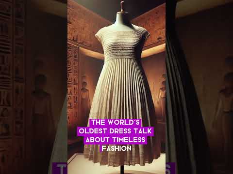 world first dress #shorts  #ancientegypt  #mrbeast