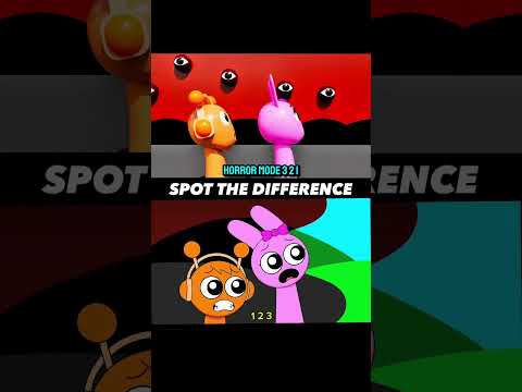 Spot The Difference: Incredibox Sprunki Horror Mode!