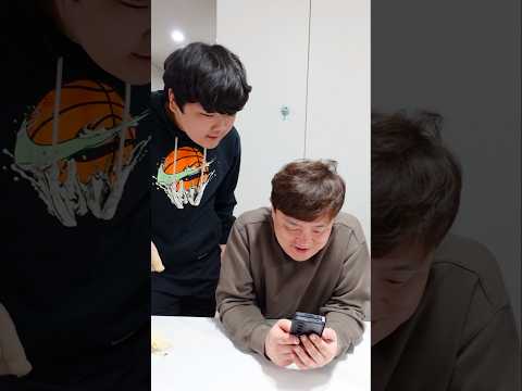 아빠 간식 뺏어 먹기 가능?🤣
