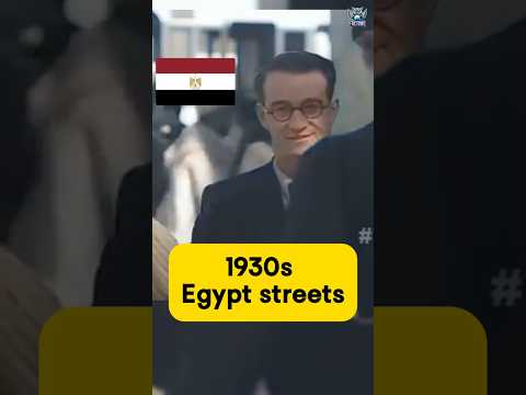 EXPERTS Reveal 1930s Egypt Streets Secrets
