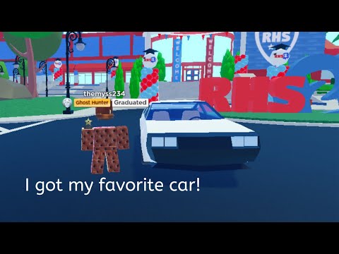 Finally getting my favorite car!(after a year or two) | Roblox High School 2