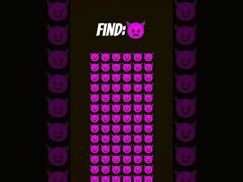 find the 👿