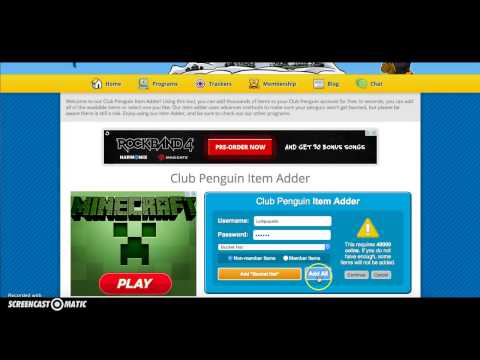 FREE ACCOUNT!!! Clubpenguin