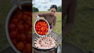 Chicken crispy cook recipe #shortvideo #shorts #cooking #food #recipe