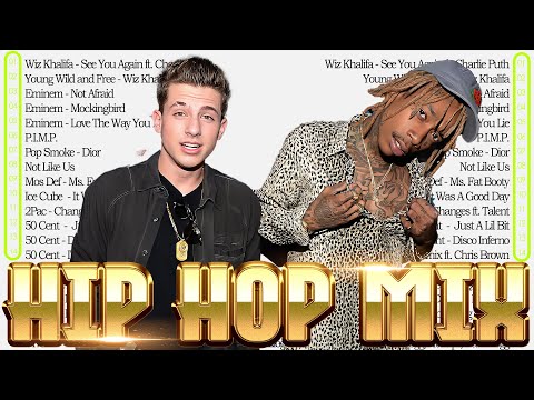 THROWBACKS OLD SCHOOL HIP HOP MIX🎵Kendrick Lamar, Charlie Puth, Eminem, Snoop Dogg, Wiz Khalifa
