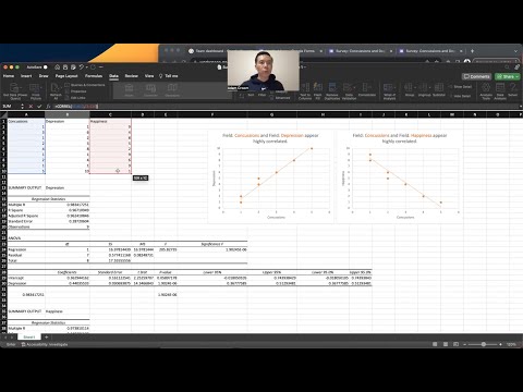 Surveys w Google Forms + Data Analysis w Excel