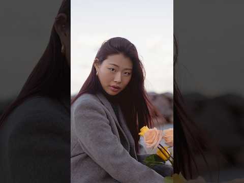 First beach photoshoot 📸🌊💐 Model’s IG: chae_moo  #beachphotoshoot #chicagophotography #fallvibes