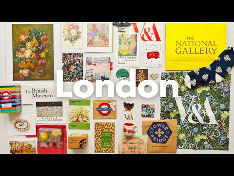 Souvenir Hunting in London🎨 Charming Finds at Museums & Galleries| Visiting 8 Spots