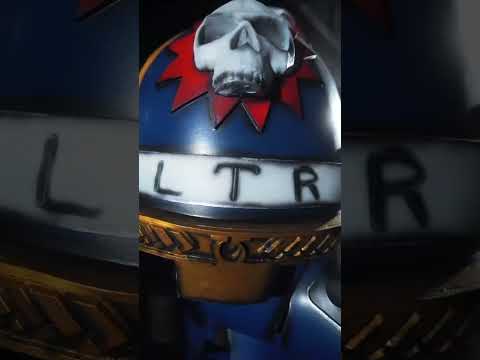 Warhammer 40K Ultramarines Cosplay Armor Show time