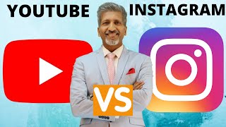 Youtube VS Instagram I #shorts I #youtubeshorts I #YouTube I #instagram
