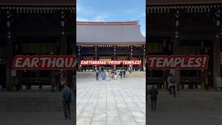 Why Temple Pagodas NEVER Fall! 🌋🏯 #japan #temple