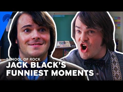 School of Rock | Jack Black's Funniest Moments as Dewey Finn | Paramount+