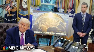 Trump announces plans for 'Golden Dome' missile defense system