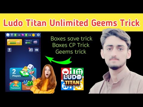 Ludo Titan Unlimited Geems Trick | Ludo Titan CP Trick | Ludo Titan Geems Hack