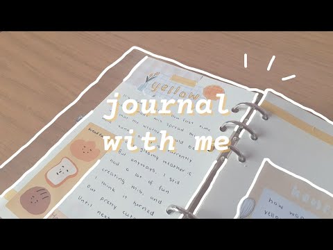 journal with me 🍯