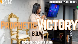 Prophetic Victory | B.O.W "Believe. Obey. Worship"|  11-20-24 | MIDWEEK BIBLE CONNECTION