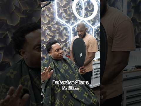 BARBERSHOP CLIENTS BE LIKE 💈🤣🤦🏾‍♂️ #funny #funnyvideos #shorts #short #barber #barbershop #viral