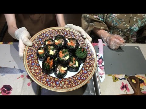 요알못 엄마랑 요리#2/김밥